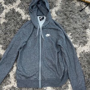 Grey Nike zip up!